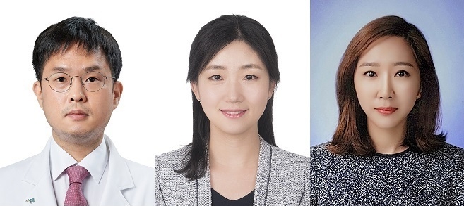 중앙대병원 호흡기 알레르기내과 김원영 교수, 중앙대 약학부 정선영 교수, 권경은 연구원