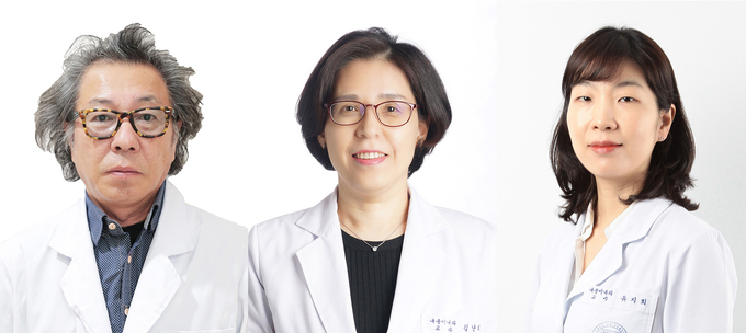 고려대학교 안산병원 신철 연구교수, 김난희 교수, 유지희 교수
