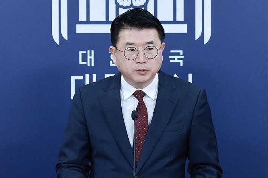 23일 브리핑 중인 장상윤 대통령실 사회수석