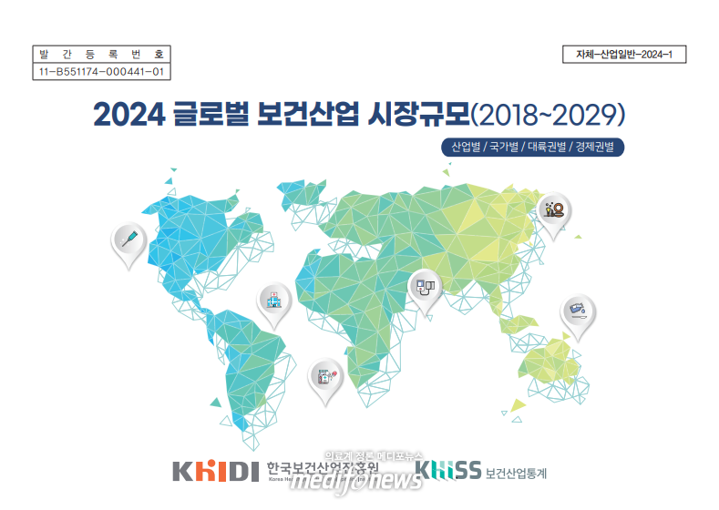 메디포뉴스 “2022년 전세계 보건산업 시장규모 12조 7971억 달러”